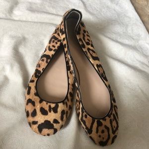 JCrew Leopard Flats
